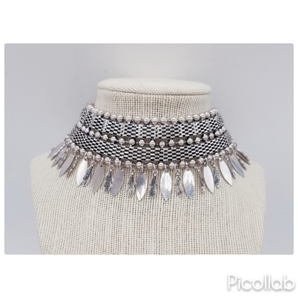 Boho Feather Choker Set - Picture 3 of 5